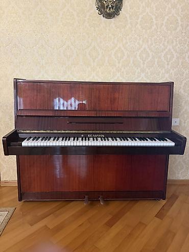 İdman və hobbi: Upright pianino – “Belarus” markası - Korpus: parlaq cilalı tünd — 6