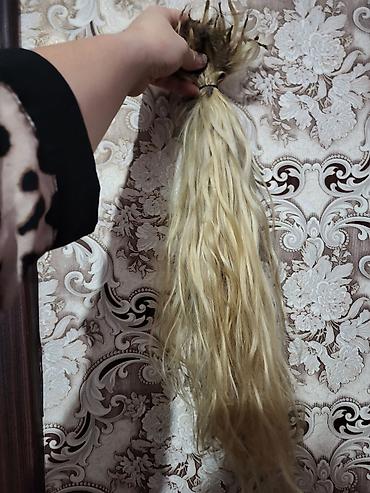 Şəxsi əşyalar: Təbii usax sacidi uzunluq 70sm qrami 85 qaramdi toya taxib seheri gunu — 2