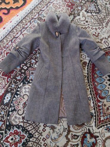 рубашку фирмы burberry: Пальто, Классика, Зима, Альпака, По колено, 4XL (EU 48)