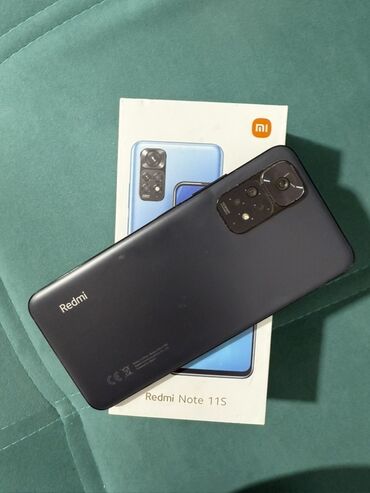 redmi tab: Redmi, Redmi Note 11S, Б/у, 64 ГБ, цвет - Черный