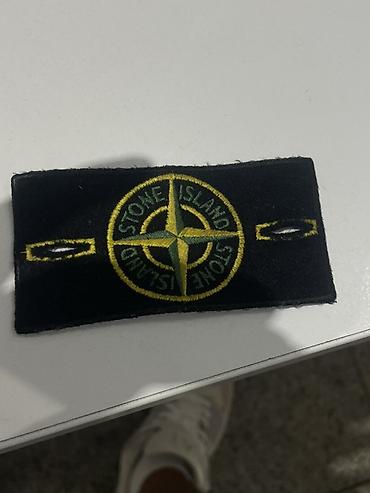 wl t: Нашивка Stone Island на кнопках - Оригинальный стильный патч с — 2