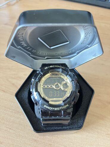 Спортивные часы: Спортивные часы часы, Casio (G-Shock), Водонепроницаемые, Оригинал, Мужские, Б/у