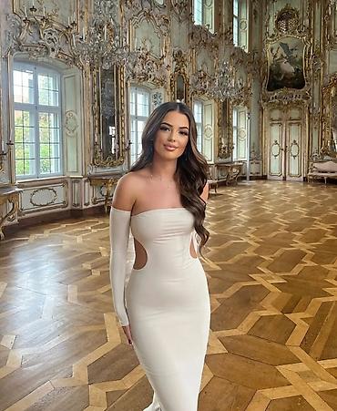 Haljine: Haljine duge sve su sa elastinom. Crna,pink,borda,teget,plava,tamno — 17