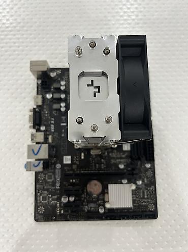 rj: Материнская плата для ПК, Б/у, Biostar, AM4, Micro-ATX — 4