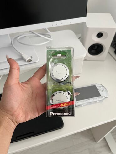 bluetooth qulaqliq: Yeni Simli Qulaqcıqlar, Panasonic, rəng - Qara