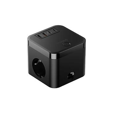 uzadıcılar: Baseus PowerCombo Cube E00066400117-00 7-Port 30W uzadıcı şəbəkə və — 3