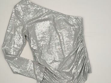 bluzka ze srebrną nitką reserved: Women's blouse, size S (EU 36)