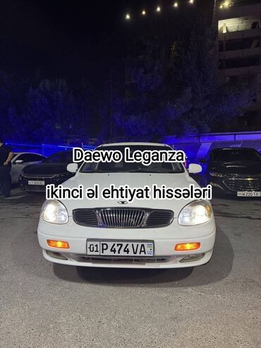Ötürücü qutuların detalları: Daewoo Leganza, 2 l, Benzin, 2000 il, ABŞ, İşlənmiş