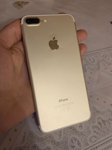 Apple iPhone: IPhone 7 Plus, 32 GB, Matte Gold, Barmaq izi