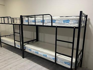 bunk bed: Двухъярусные кровати металлические 
качественные 9500 без матрас — 3