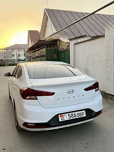 byd e2 2025: Hyundai Avante: 2019 г., 1.6 л, Автомат, Газ, Седан — 3