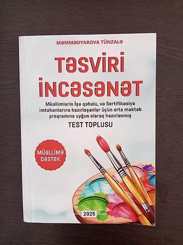 Тесты: Məhsul: Metodika və Pedaqogika + Təsviri İncəsənət üzrə vəsait və test — 5