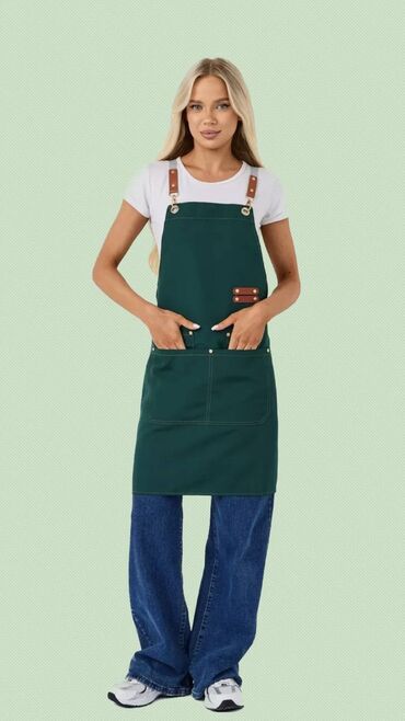 Спецодежда: Стильный фартук 👍 Фабричный качество отличное все расцветки есть at lalafo.kg — 5 Спецодежда: Стильный фартук 👍 Фабричный качество отличное все расцветки есть — 5