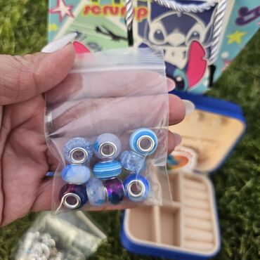 Setovi nakita: Set: Minđuše, Narukvica, Ogrlica, Materijal: Hirurški čelik — 7