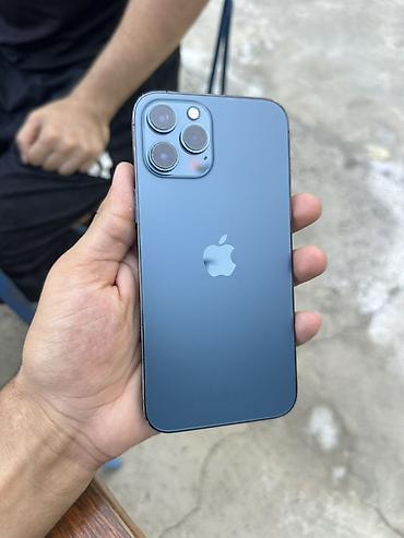 iphone xs satilir: IPhone 12 Pro Max, Sierra Blue, Face ID — 1