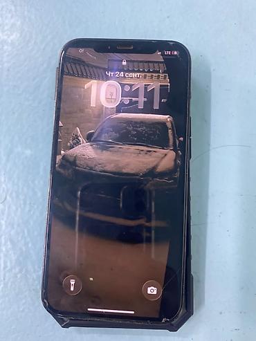 компь: IPhone 12 Pro, Колдонулган, 128 ГБ, Pacific Blue, Заряддоочу түзүлүш, Коргоочу айнек, Каптама, 100 % — 2