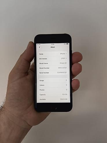 Apple iPhone: Iphone SE 2022 crni sa 128 gb memorije, sim free i icloud free — 6
