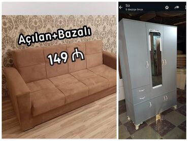 Çarpayılar: İkinəfərlik çarpayı, Bazalı, Matras ilə — 7