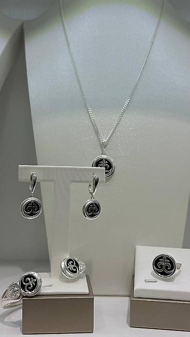 Серебряные наборы украшений: Набор украшений, Проба 925, Новый — 4
