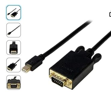 наушники для компьютера без микрофона: Продаю кабель Mini DisplayPort - VGA - Активный - 1920x1200 -