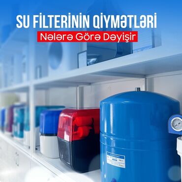 ortimax su filteri: Su təmizləyən qurğular. Qiymətlər Filtirlərinin sayından, su çəninin