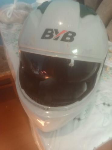 moto satış: BYB tam üzlü motosiklet dəbilqəsi Təcili satılır.Ackisife var üsdündə — 1