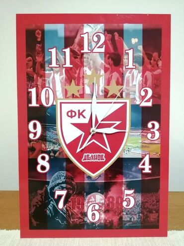 Satovi za kuću: Zidni sat, bоја - Šareno, Novo — 5