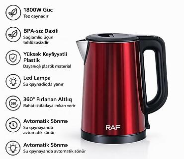 Elektronika: Elektrik çaydan Raf, 2.1 - 2.5 l, Yeni, Rayonlara çatdırılma, Pulsuz çatdırılma, Ödənişli çatdırılma — 3