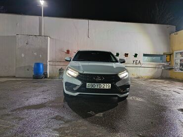 VAZ (LADA): LADA Vesta Sedan – ağ rəng, təcili satilir maşın lizinqdi 15 ayı — 3