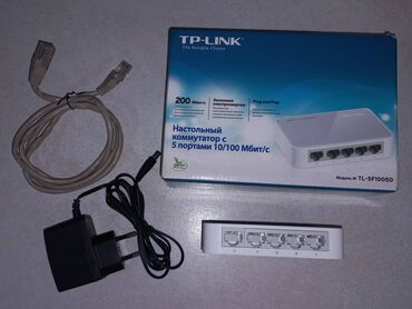 сетевые адаптеры внешний: Сетевой коммутатор TP-Link TL-SF1005D, 5-port 10/100Mbps