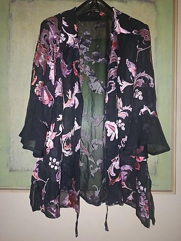 kravata: Lagan ženski kimono/košulja od prozračnog šifona. - Materijal: tanak — 2