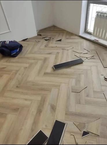 клеевой: Профессиональная укладка напольных покрытий «ёлочкой» - Монтаж — 1