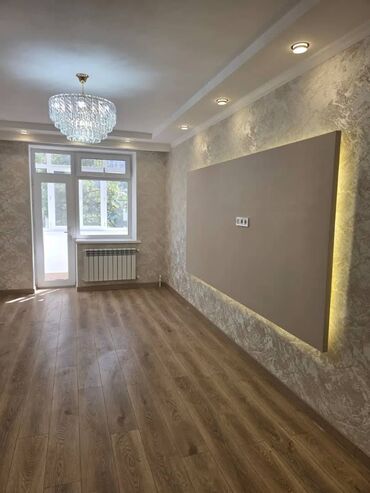 московская: 3 бөлмө, 64 кв. м, 105-серия, 5 кабат, Евроремонт