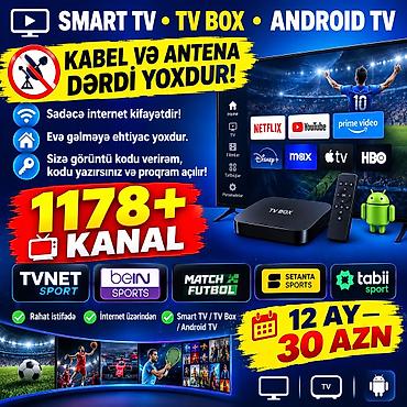 ktv internet: SMART TV / TV BOX / ANDROID TV üçün onlayn TV xidməti — 1