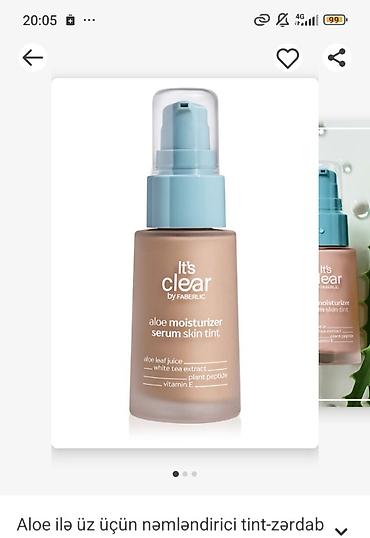Üz serumu, Faberlic, Bütün dəri növləri üçün, 30 ml, Yeni, Pulsuz çatdırılma