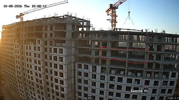 flat osh: 1 комната, 51 м², ул. Московская / Ибраимова Элитка, 17 этаж, ПСО (под самоотделку) — 4