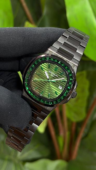 qaş daş: Yeni, Qol saatı, Patek Phillipe, rəng - Qara — 3