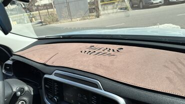 Накидки на панель: Алькантара Накидка на панель Hyundai, цвет - Серый, Новый, Платная доставка — 11