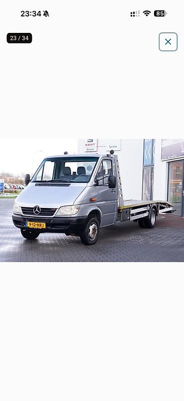 сиденье на спринтера: Эвакуатор, Mercedes-Benz, 2006 г., Ломаная — 1
