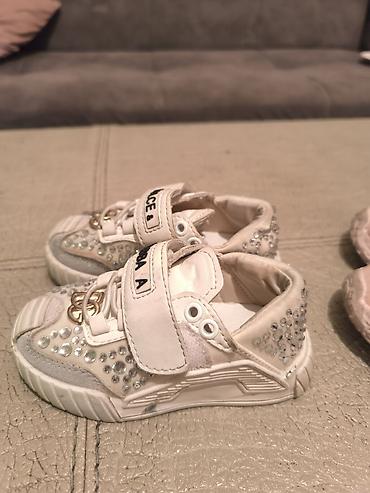 krosofka: Rəng - Ağ Krossovkalar, Toddler, Ölçü: 22, Qız üçün — 2