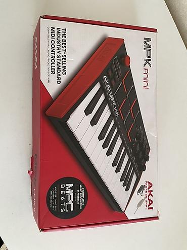 DJ-контроллерлер: AKAI MPK mini — компактный MIDI-контроллер для музыкантов и lalafo.kg да — 1 DJ-контроллерлер: AKAI MPK mini — компактный MIDI-контроллер для музыкантов и — 1