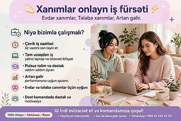 Satış meneceri, Qadın, Təcrübəsiz lalafo.az -da Satış meneceri, Qadın, Təcrübəsiz