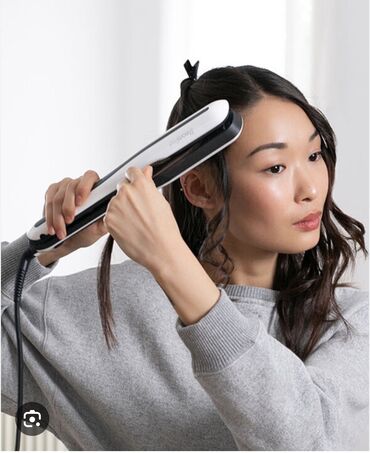 купить утюжок для волос профессиональный: Утюжок для волос Паровой, Керамическое, 210 °С и более
