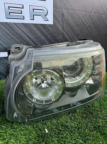 rang: Передняя левая фара Land Rover 2013 г., Б/у, Оригинал, Япония — 2