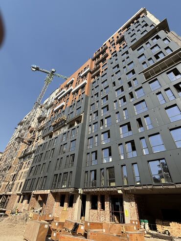 Продажа квартир: 2 комнаты, 74 м², Элитка, 12 этаж, ПСО (под самоотделку)
