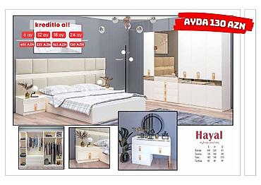 avanqart: 2 təknəfərlik çarpayı, 2 tumba, Dolab, Termo, Azərbaycan, Yeni — 9