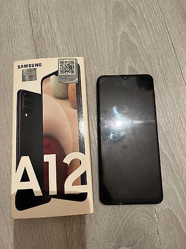 samsung a24 adapter: Samsung Galaxy A12, 32 GB, rəng - Qara, İki sim kartlı — 4