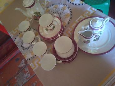 Çay dəstləri və servizlər: Çay dəsti, rəng - Ağ, Farfor — 3