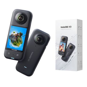 Videokameralar: Insta360 One X3 + 114cm Selfie çubuğu ilə birlikdə satılır. 1-2 dəfə