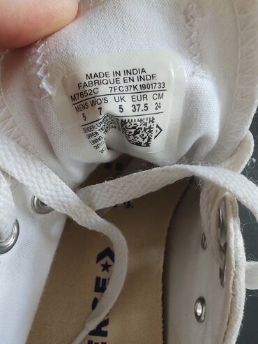 Patike: Converse, 37.5, bоја - Bela — 5